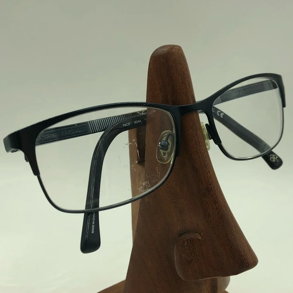 Banana Republic Black Oval Sunglasses Frames